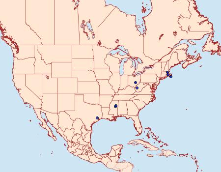 Distribution Data for Eriocraniella platyptera