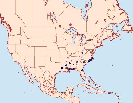 Distribution Data for Pseuderotis obiterella