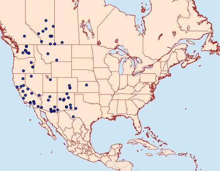 Distribution Data for Anarta mutata