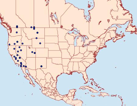 Distribution Data for Anarta decepta