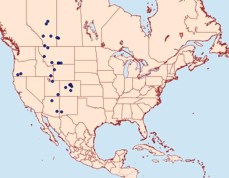 Distribution Data for Polia discalis