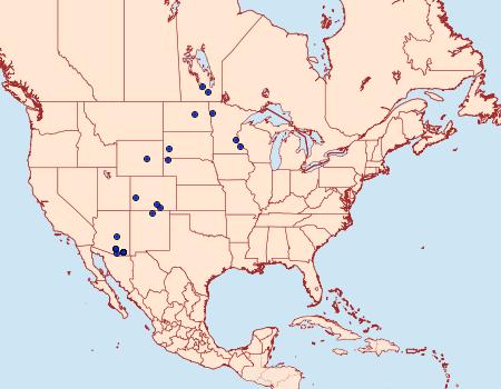 Distribution Data for Lacinipolia sareta