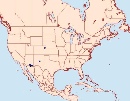 Distribution Data for Dargida tetera