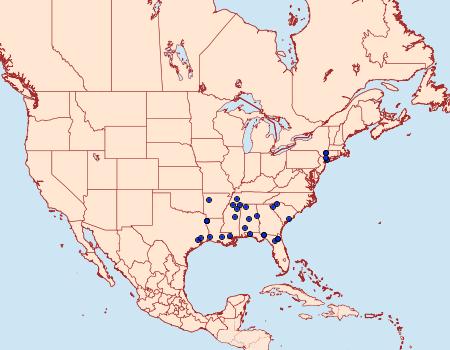 Distribution Data for Martyringa xeraula