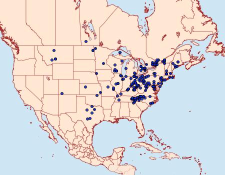 Distribution Data for Feltia tricosa