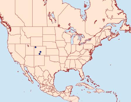 Distribution Data for Copablepharon pictum