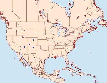 Distribution Data for Euxoa conjuncta