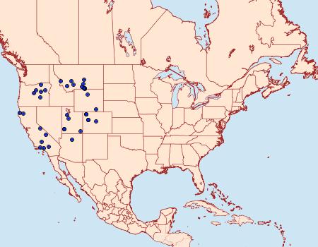 Distribution Data for Euxoa lucida