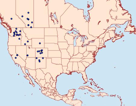 Distribution Data for Euxoa setonia