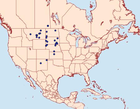 Distribution Data for Euxoa oberfoelli