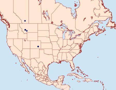 Distribution Data for Euxoa clausa