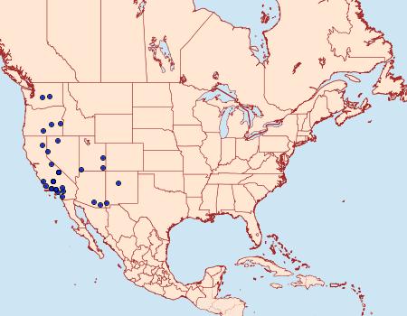 Distribution Data for Euxoa recula