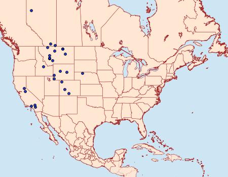 Distribution Data for Euxoa taura