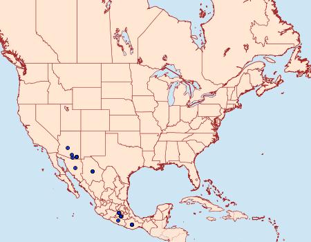 Distribution Data for Dichagyris proclivis