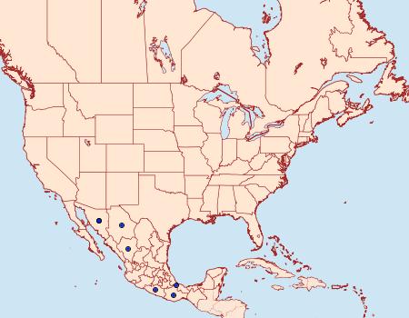 Distribution Data for Dichagyris timbor