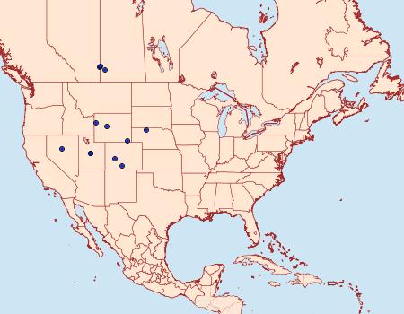 Distribution Data for Elachista adempta