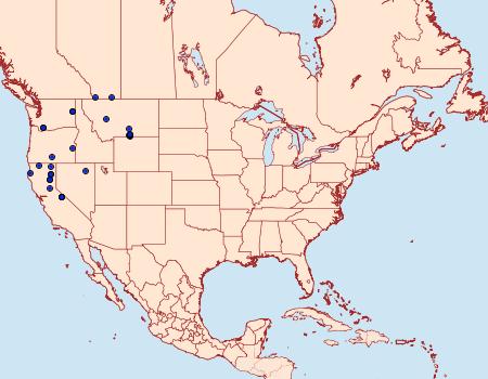 Distribution Data for Rhyacia clemens