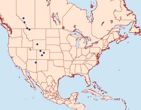 Distribution Data for Elachista ossuaria