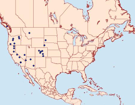 Distribution Data for Abagrotis glenni