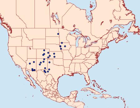 Distribution Data for Psectrotarsia suavis