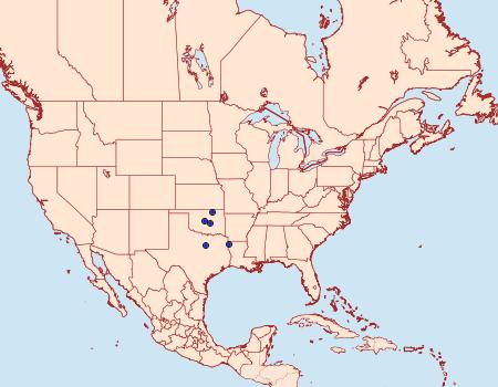 Distribution Data for Schinia varix