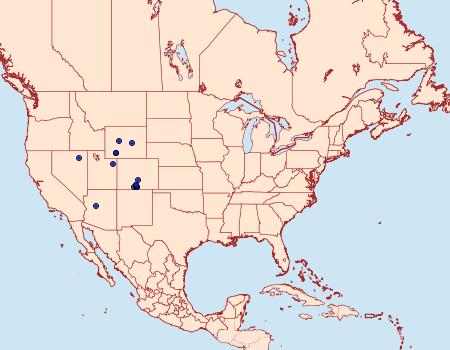 Distribution Data for Schinia illustra