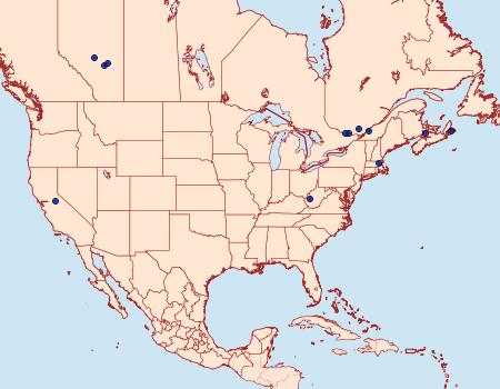 Distribution Data for Coleophora mcdunnoughiella