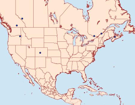 Distribution Data for Coleophora simulans