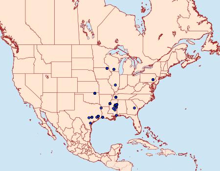 Distribution Data for Mompha rufocristatella