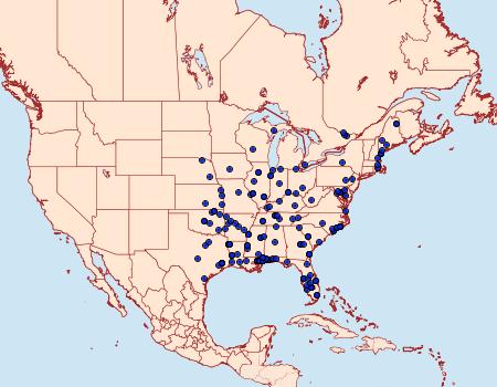 Distribution Data for Euclemensia bassettella