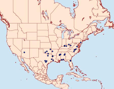 Distribution Data for Scythris fuscicomella