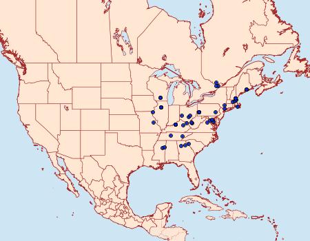 Distribution Data for Landryia impositella