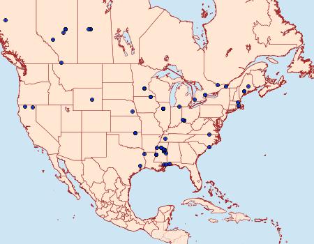 Distribution Data for Aristotelia fungivorella