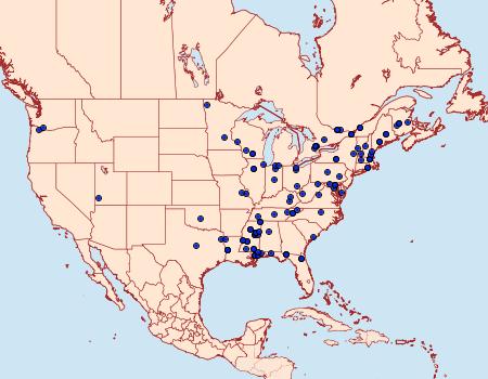 Distribution Data for Telphusa longifasciella