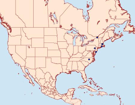 Distribution Data for Neotelphusa n. sp.