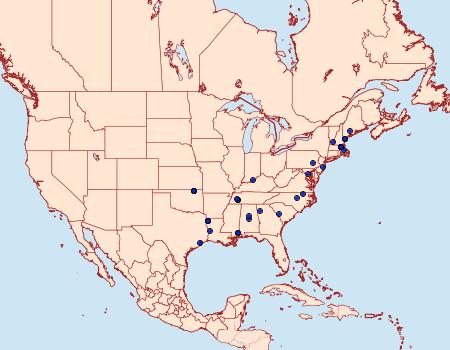 Distribution Data for Aroga epigaeella