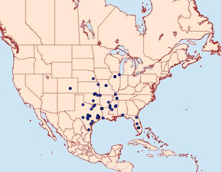 Distribution Data for Anacampsis fullonella