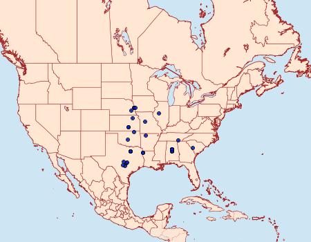 Distribution Data for Strobisia proserpinella