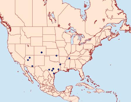 Distribution Data for Ypsolopha unicipunctella