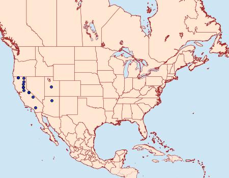 Distribution Data for Ypsolopha walsinghamiella