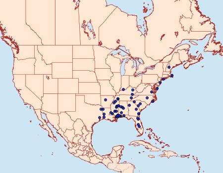 Distribution Data for Zelleria retiniella