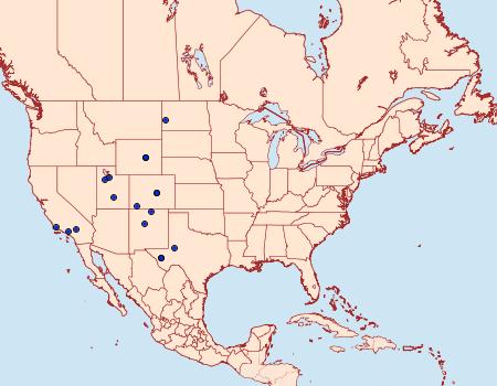 Distribution Data for Euhagena nebraskae