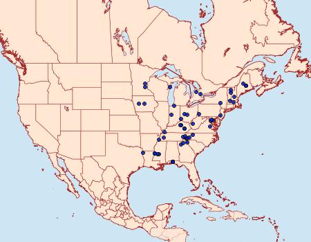 Distribution Data for Alcathoe caudata