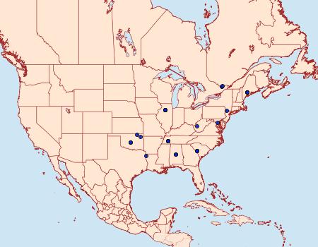 Distribution Data for Nemapogon multistriatella