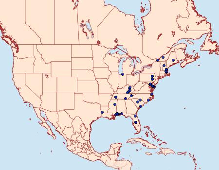 Distribution Data for Olethreutes osmundana