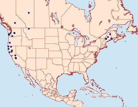 Distribution Data for Olethreutes deprecatoria