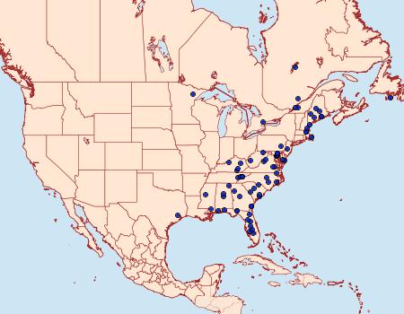 Distribution Data for Retinia gemistrigulana