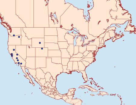 Distribution Data for Pelochrista biplagata