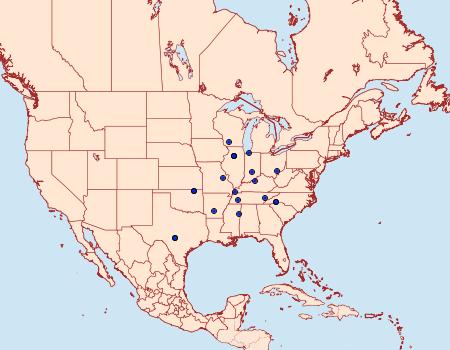 Distribution Data for Eucosma rustica