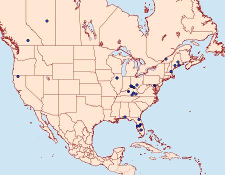 Distribution Data for Epiblema resumptana